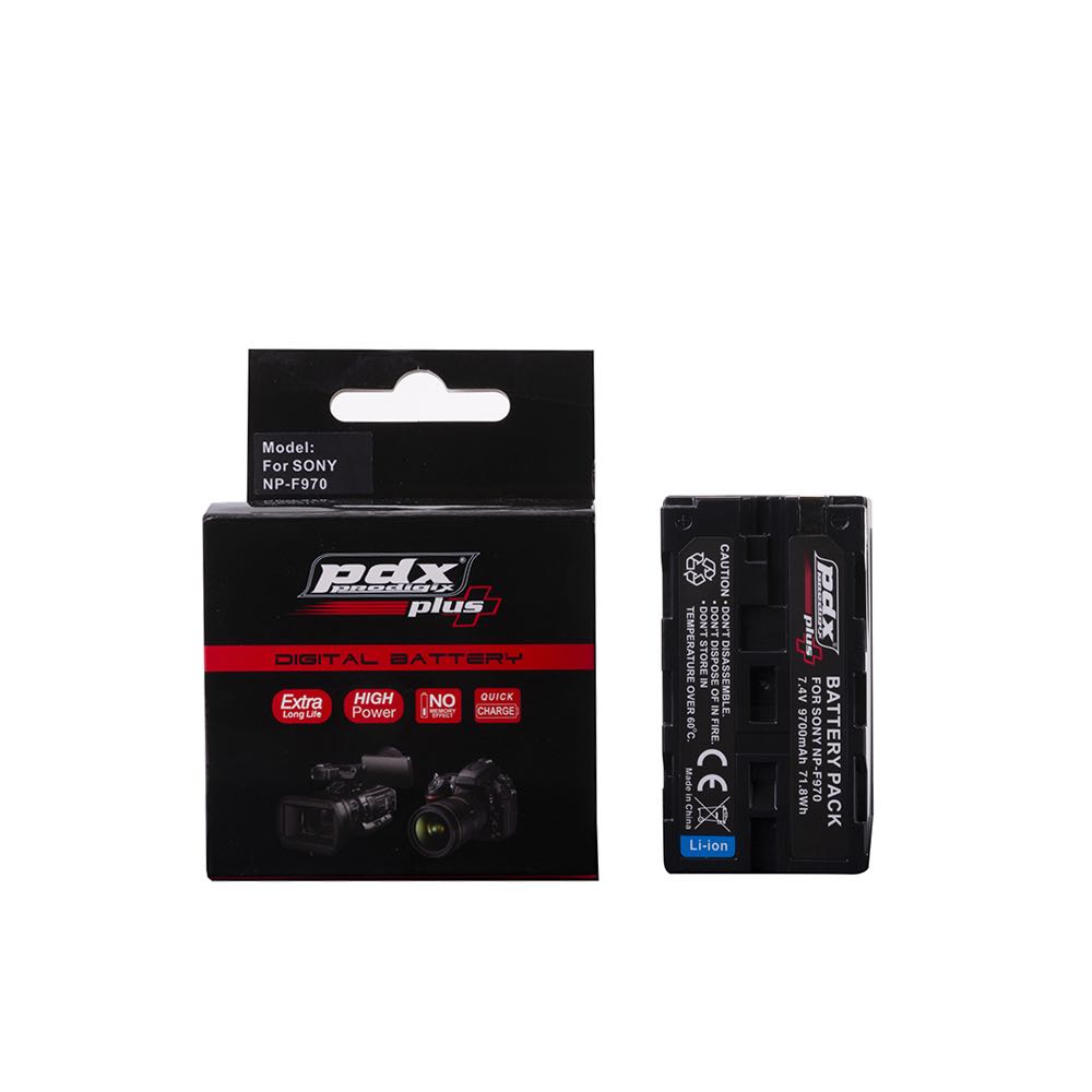 PDX for Sony NP-970 Batarya