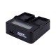 PDX for Sony NP-980 Çiftli Şarj Aleti 